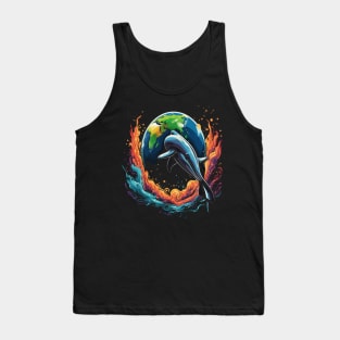 Dolphin Earth Day Tank Top